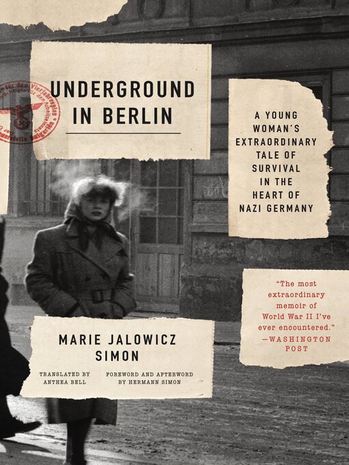 Title details for Underground in Berlin by Marie Jalowicz Simon - Available